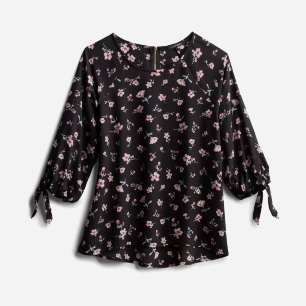 Papermoon Larie tie sleeve blouse Size Small